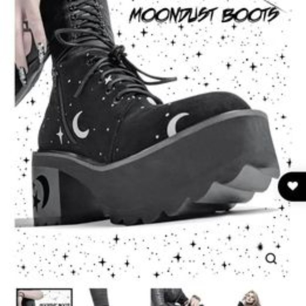 Rogue+Wolf MoonDust Boots size7